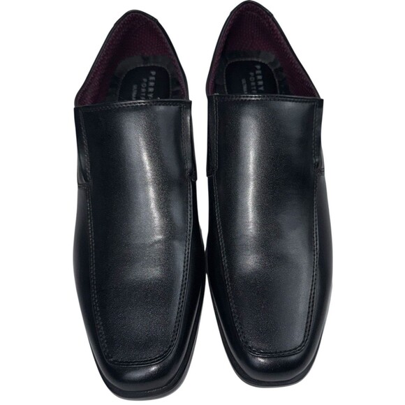 Perry Ellis Size 9 Loafer Dress Shoes Business Portfolio Ultra Foam Pablo Black